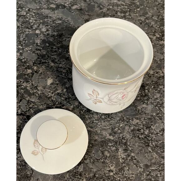 Johann Haviland Sweetheart Rose Sugar & Creamer Set Bavaria Germany - Picture 8 of 9